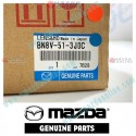 Mazda Genuine Left Trunk Lid Lens And Body BN8V-51-3J0C fits 03-05 MAZDA3 [BK] BN8V-51-3J0C