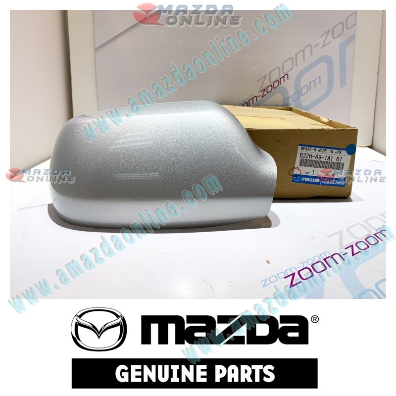 Mazda Genuine Right Door Mirror Housing B32H-69-1A1-67 fits 02-06 MAZDA2 [DY] B32H-69-1A1-67