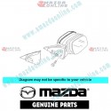 Mazda Genuine Right Door Mirror Housing B32H-69-1A1-67 fits 02-06 MAZDA2 [DY] B32H-69-1A1-67