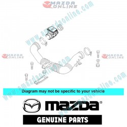 Mazda Genuine Mass Air Flow Meter Sensor B34M-13-215 fits 00-02 MAZDA DEMIO [DW] B34M-13-215