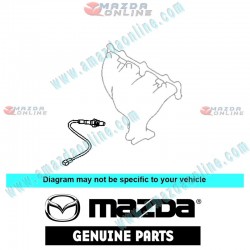 Mazda Genuine Oxygen Sensor B31R-18-861A fits 96-02 MAZDA121 DEMIO [DW] B31R-18-861A