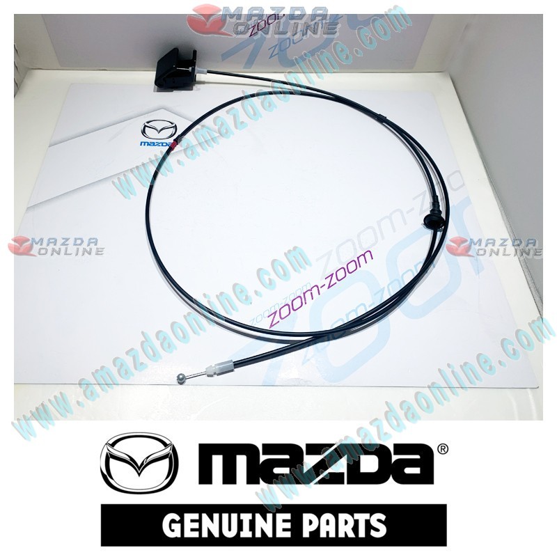 Mazda Genuine Bonnet Release Wire N243-56-720 fits 15-20 MAZDA MX-5 MIATA [ND] N243-56-720