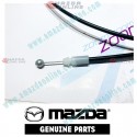 Mazda Genuine Bonnet Release Wire N243-56-720 fits 15-20 MAZDA MX-5 MIATA [ND] N243-56-720