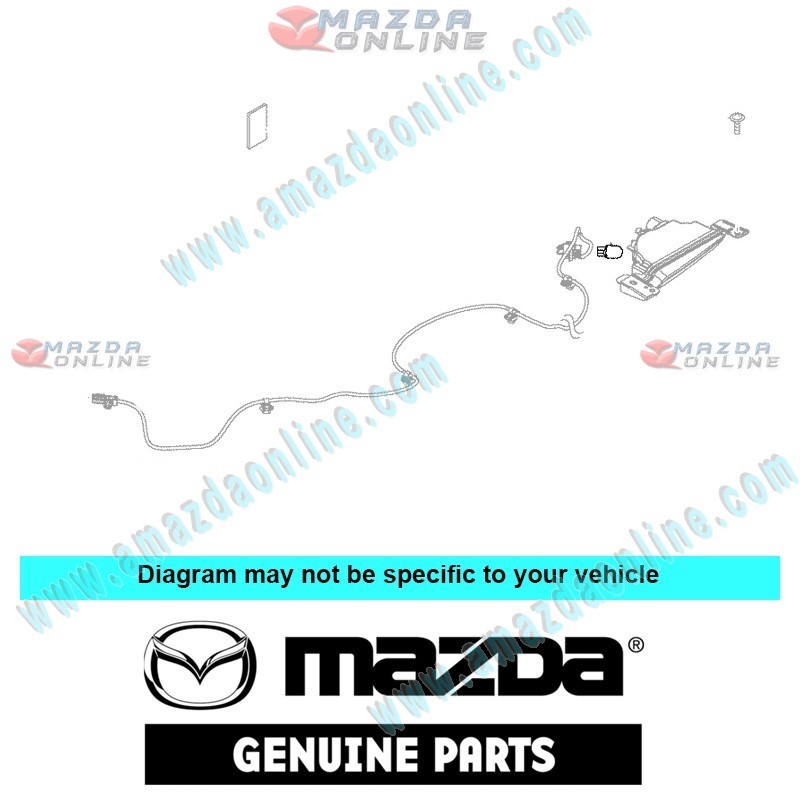 Mazda Genuine Bulb 9970-06-210 fits 15-24 MAZDA MX-5 MIATA [ND,NE] 9970-06-210