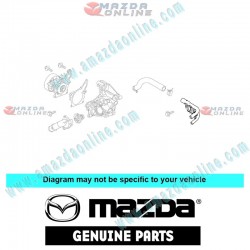 Mazda Genuine Coolant Pipe Bypass SH20-15-290A fits 17-19 MAZDA CX-5 [KF] SH20-15-290A