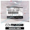 Mazda Genuine Stabilizer Bar Bushing KD35-28-156D fits 17-19 MAZDA CX-5 [KF] KD35-28-156D