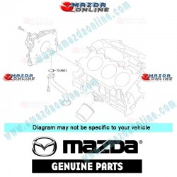 Mazda Genuine Engine Oil Pump Pickup Tube Gasket AJF1-14-249 fits 07-15 MAZDA CX-9 [TB] AJF1-14-249