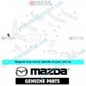 Mazda Genuine Right Tow Bracket Cover TK21-50-A11-BB fits 12-15 MAZDA CX-9 [TB] TK21-50-A11-BB