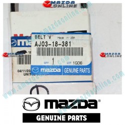 Mazda Genuine Water Pump Belt AJ03-18-381 fits 02-03 MAZDA TRIBUTE [EP] AJ03-18-381