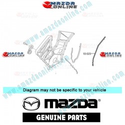 Mazda Genuine Timing Cover Gasket AJ57-10-523 fits 00-11 MAZDA TRIBUTE [EP] AJ57-10-523