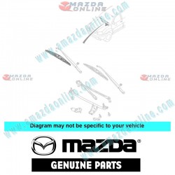 Mazda Genuine Front Wiper Blade B30L-67-330 fits 00-11 MAZDA TRIBUTE [EP] B30L-67-330