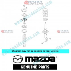 Mazda Genuine SHOCK ABSORBER MOUNTING E112-34-380D fits 00-11 MAZDA TRIBUTE [EP] E112-34-380D