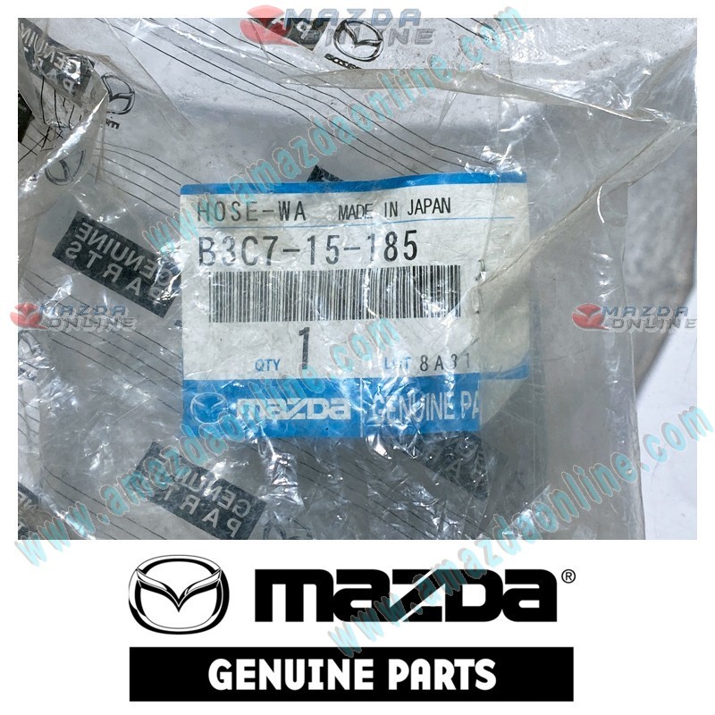 Mazda Genuine Radiator Water Hose B3C7-15-185 fits 90-96 MAZDA121 [DB] B3C7-15-185