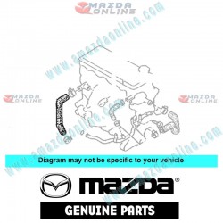 Mazda Genuine Radiator Water Hose B3C7-15-185 fits 90-96 MAZDA121 [DB] B3C7-15-185