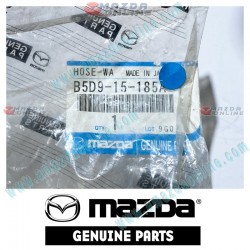 Mazda Genuine Lower Water Hose B5D9-15-185A fits 96-02 MAZDA121 [DW] B5D9-15-185A