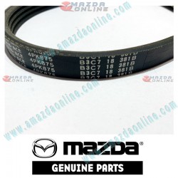 Mazda Genuine Water Pump Belt B3C7-18-381B fits 90-02 MAZDA121 DEMIO [DB, DW] B3C7-18-381B