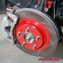 AutoExe Front Brake Rotor Disc Set fits 2015-2024 Mazda2 [DJ] 1.3L FWD MDJ5A51