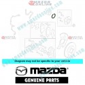 Mazda Genuine Wheel Bearing Lock Ring D651-33-048 fits 07-14 MAZDA2 [DE] D651-33-048