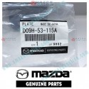 Mazda Genuine Radiator Support Side Panel D09H-53-115A fits 15-20 MAZDA2 [DJ] D09H-53-115A