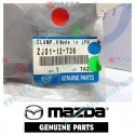 Mazda Genuine Intake Air Hose Clamp ZJ01-13-736 fits 02-10 MAZDA2 [DY, DE] ZJ01-13-736