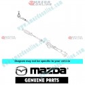 Mazda Genuine Right Tie Rod End D350-32-280A fits 02-04 MAZDA2 [DY] D350-32-280A