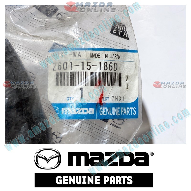 Mazda Genuine Radiator Water Hose Z601-15-186D fits 03-08 MAZDA3 [BK] Z601-15-186D