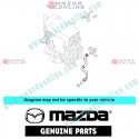 Mazda Genuine Radiator Water Hose Z601-15-186D fits 03-08 MAZDA3 [BK] Z601-15-186D