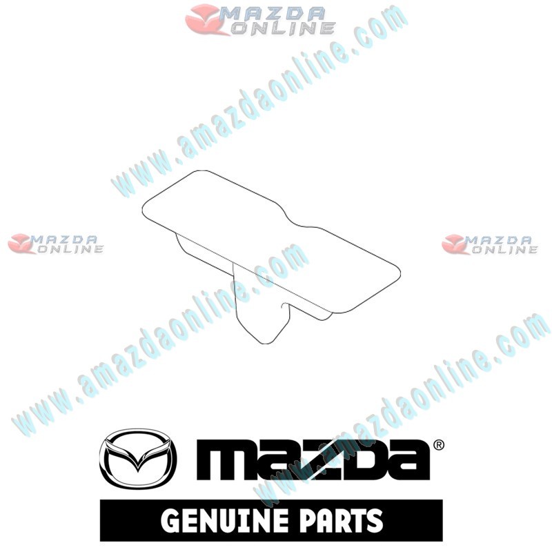 Mazda Genuine Windshield Stud BBM4-63-938A fits 09-12 MAZDA3 [BL] BBM4-63-938A