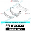 Mazda Genuine Front Bumper Plate Seal BBP2-50-1V1A fits 09-12 MAZDA3 [BL] BBP2-50-1V1A