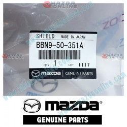 Mazda Genuine Splash Shield BBN9-50-351A fits 09-12 MAZDA3 [BL] BBN9-50-351A