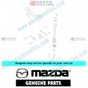 Mazda Genuine Spring Sheet Rubber B092-28-0A3 fits 87-98 MAZDA323 [BD, BF, BW] B092-28-0A3