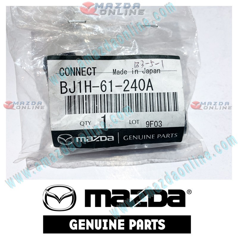 Mazda Genuine Connector Water Hose BJ1H-61-240A fits 98-01 MAZDA323 [BJ] BJ1H-61-240A