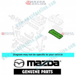 Mazda Genuine Engine Valve Cover Gasket ZL01-10-235 fits 98-02 MAZDA323 [BJ] ZL01-10-235