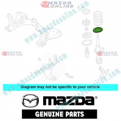 Mazda Genuine Spring Seat B25D-34-0A3 fits 99-04 MAZDA5 PREMACY [CP] B25D-34-0A3