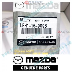 Mazda Genuine V-Ribbed Belts LFH1-15-909B fits 05-06 MAZDA6 [GG, GY] LFH1-15-909B