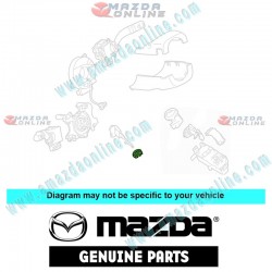 Mazda Genuine Keyhole Cover GAA9-67-H41B fits 07-12 MAZDA6 [GH] GAA9-67-H41B