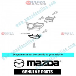 Mazda Genuine Front Right Bumper Cover GS1M-50-101A fits 07-08 MAZDA6 [GH] GS1M-50-101A