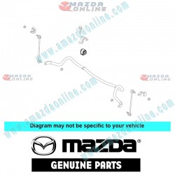 Mazda Genuine Stabilizer Bar Bushing GHT6-34-156A fits 13-18 MAZDA6 [GJ, GL] GHT6-34-156A