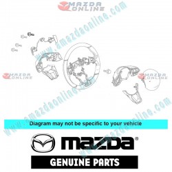 Mazda Genuine Parts Set Seat Wheel GRT7-32-750 fits 2016+ MAZDA6 [GL] GRT7-32-750