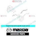 Mazda Genuine Heater Hose GE7T-61-211C fits 97-02 MAZDA626 [GF, GW] GE7T-61-211C