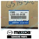 Mazda Genuine Body Side Stripe NO.3 L206-50-8V3B fits 08-12 MAZDA8 [LY] L206-50-8V3B