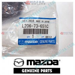 Mazda Genuine Left Quarter Weatherstrip L206-73-651C fits 06-12 MAZDA8 [LY] L206-73-651C