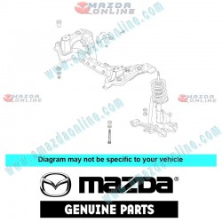 Mazda Genuine Suspension Stabilizer Bar Link Bolt 0603-34-157A fits 91-99 MAZDA8 MPV [LV] 0603-34-157A