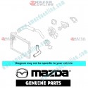 Mazda Genuine Lower Water Hose JE96-15-185A fits 95-99 MAZDA8 MPV [LV] JE96-15-185A