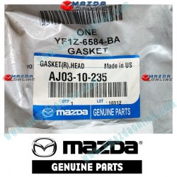 Mazda Genuine Valve Cover Gasket AJ03-10-235 fits 02-03 MAZDA8 MPV [LW] AJ03-10-235