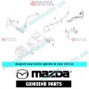 Mazda Genuine Heater Water Hose NO2 H380-61-212C fits 91-00 MAZDA929 [HD, HE] H380-61-212C