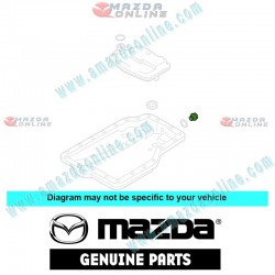 Mazda Genuine Drain Plug 9951-11-400 fits MAZDA(s) 9951-11-400