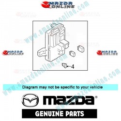 Mazda Genuine Multi-Purpose Fuse 5A 9970-51-205 fits 2000-2012 MAZDA(s) 9970-51-205