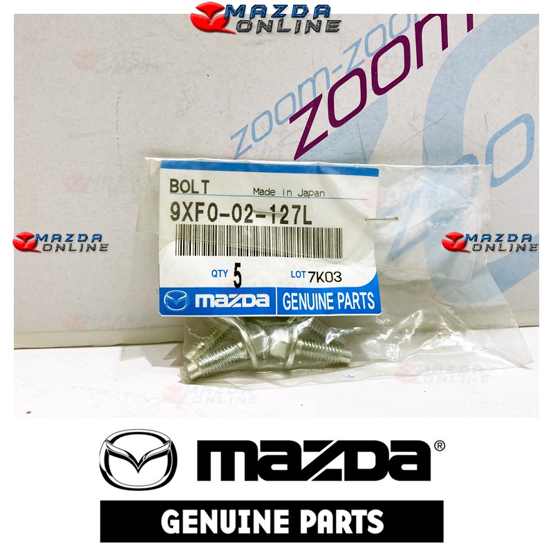 Mazda Genuine Pulley Bolt 9XF0-02-127L fits MAZDA(s) | A Mazda 