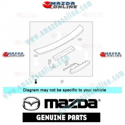 Mazda Genuine Spoiler Assembly Bolt 9YA0-20-631 fits MAZDA(s) 9YA0-20-631